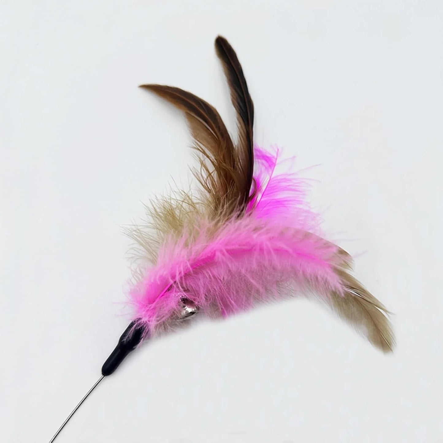 Interactive Cat Toy - Lightweight Collar Toy with Feathers